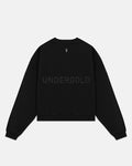 Line Basic Boxy Fit Crewneck Black