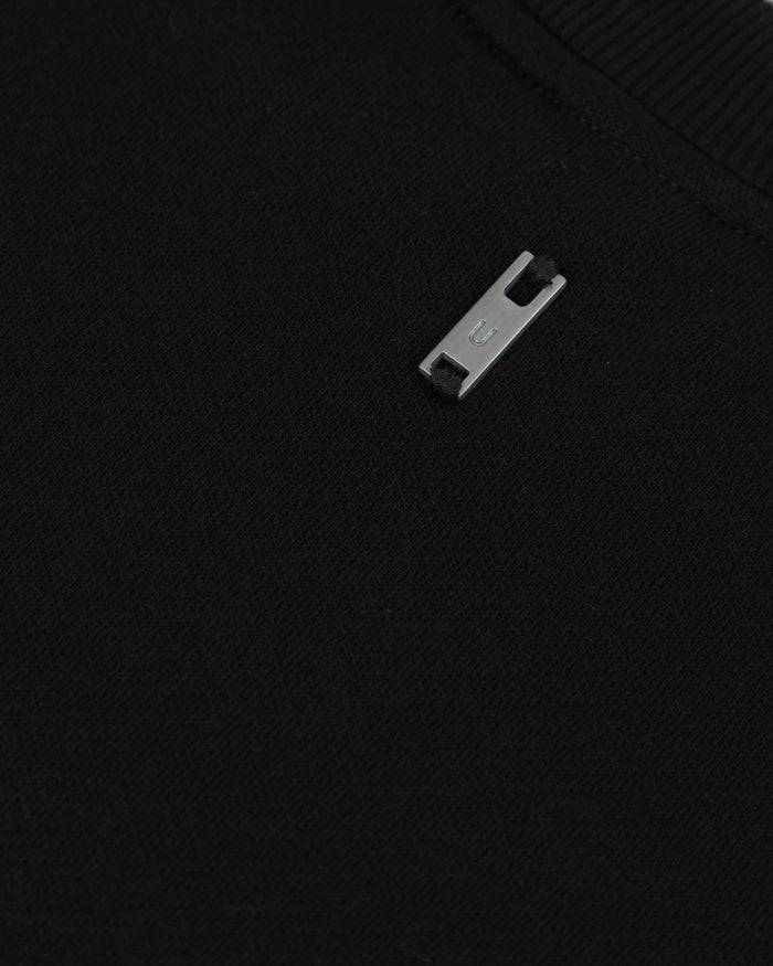 Line Basic Boxy Fit Crewneck Black