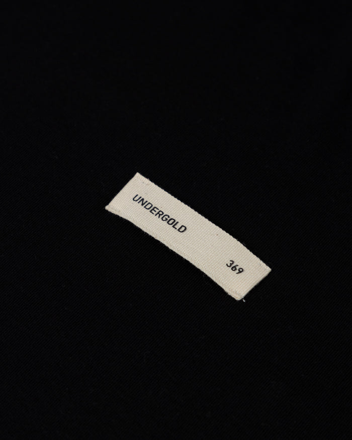 Line Basic Label Boxy Fit Tshirt Black