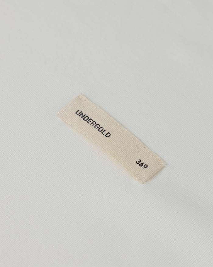 Line Basic Label Boxy Fit Tshirt White