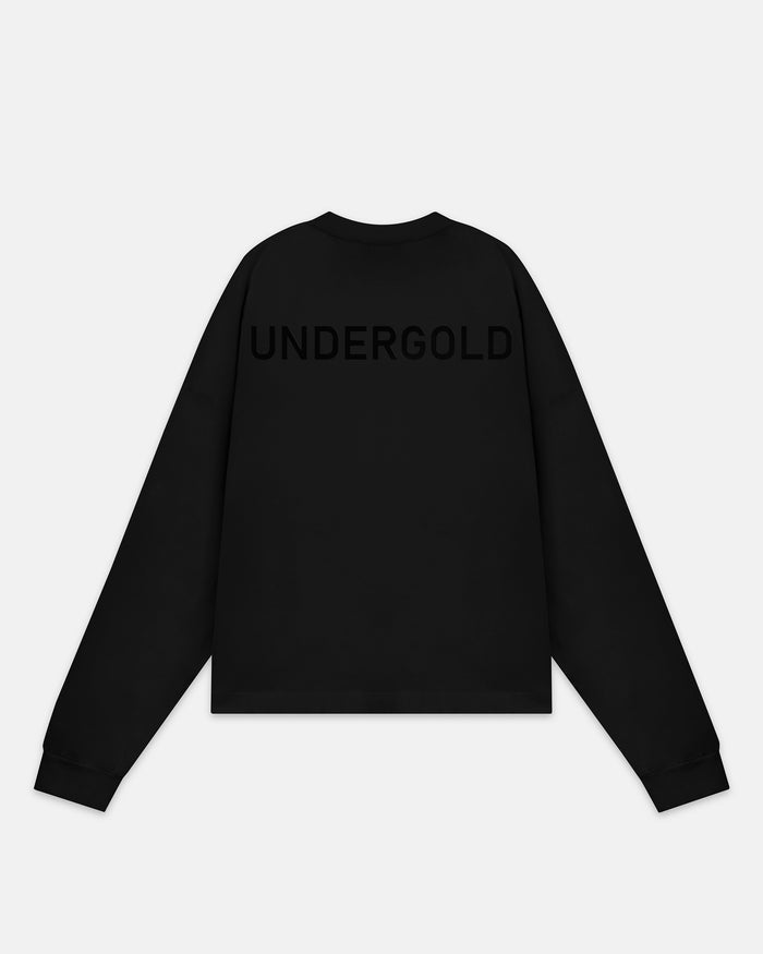 Line Basic Long Sleeve Tshirt Black