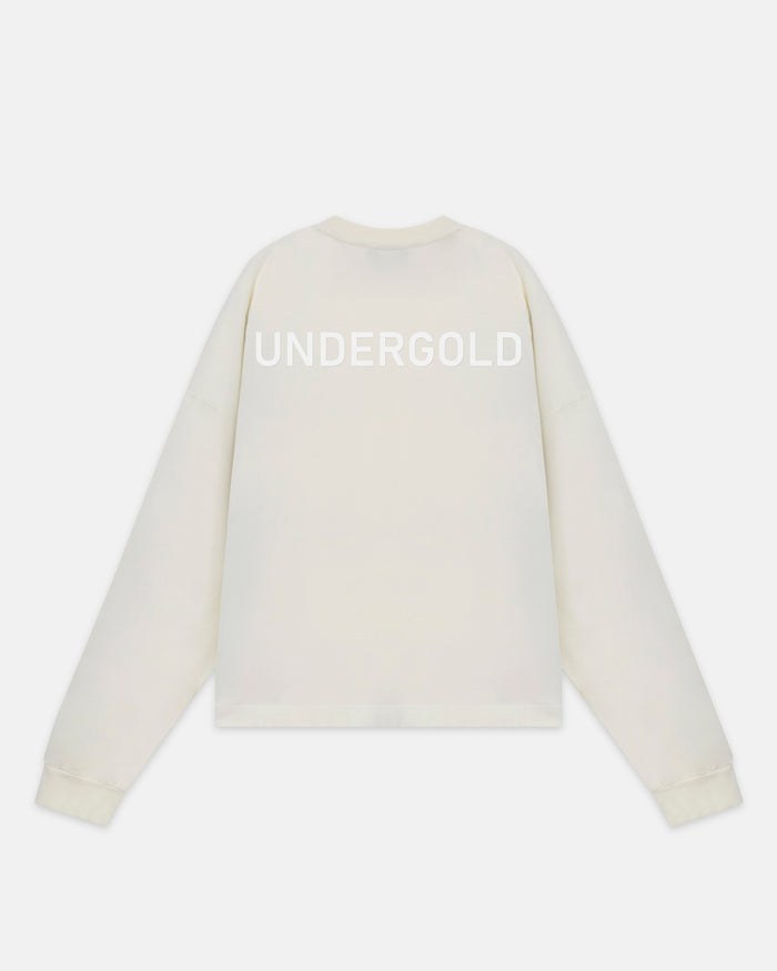 Line Basic Long Sleeve Tshirt White