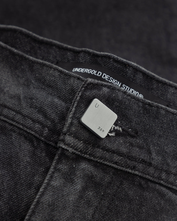 Line Basic Slim fit Fit Jeans Washed Black