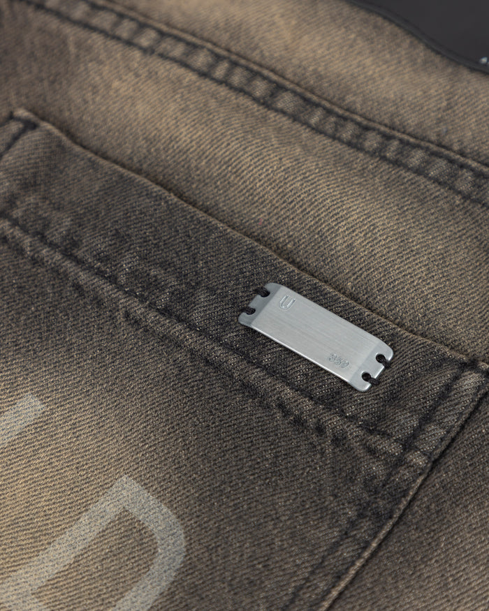 Line Basic Slim Fit Jeans Dirty Black
