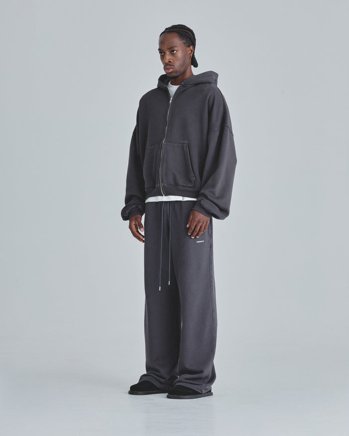 Line Basic Straightpants Dark Gray