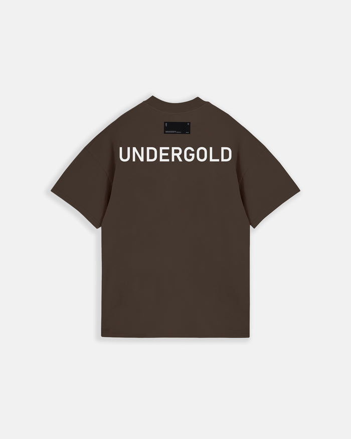 Line Basic Tshirt Brown