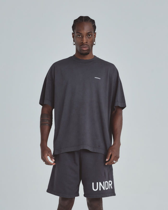 Line Basic Tshirt Dark Gray
