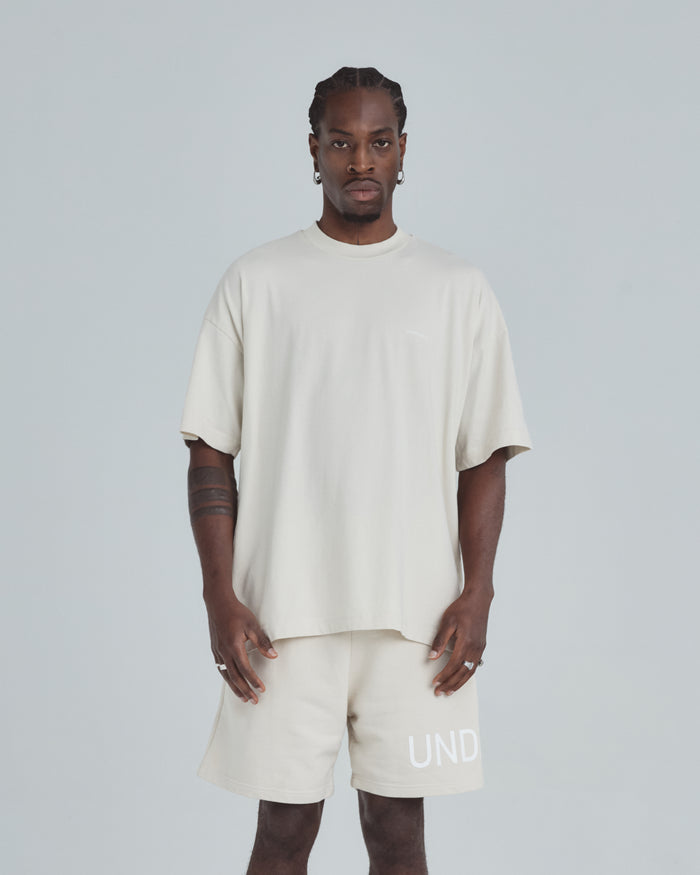 Line Basic Tshirt Light Gray