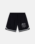 Line Embroidered UG Mesh Short Black