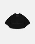 Line Logo Crop Tops