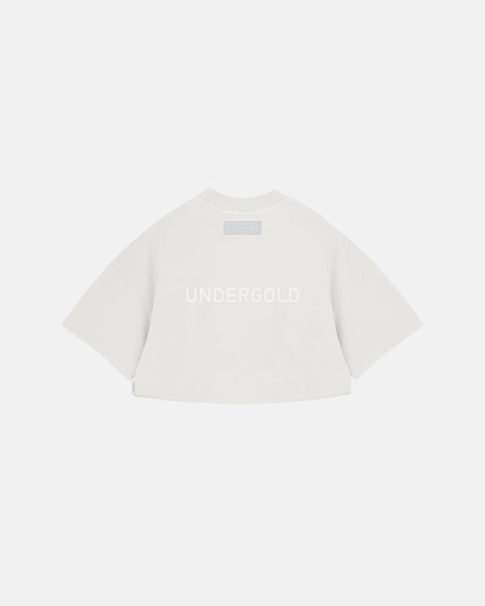 Line Logo Crop Tops