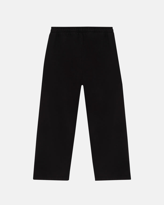 Line Logo Straightpants Black