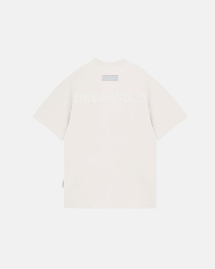 Line Logo Tshirt Cream