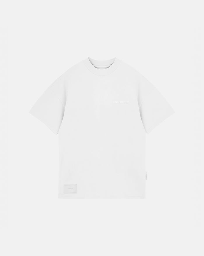 Line Logo Tshirt White