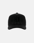 Line U High Crown Cap Black/Black