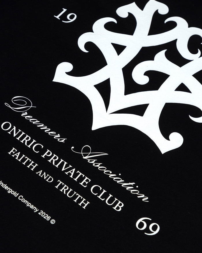 Line UG Monogram Tshirt Black