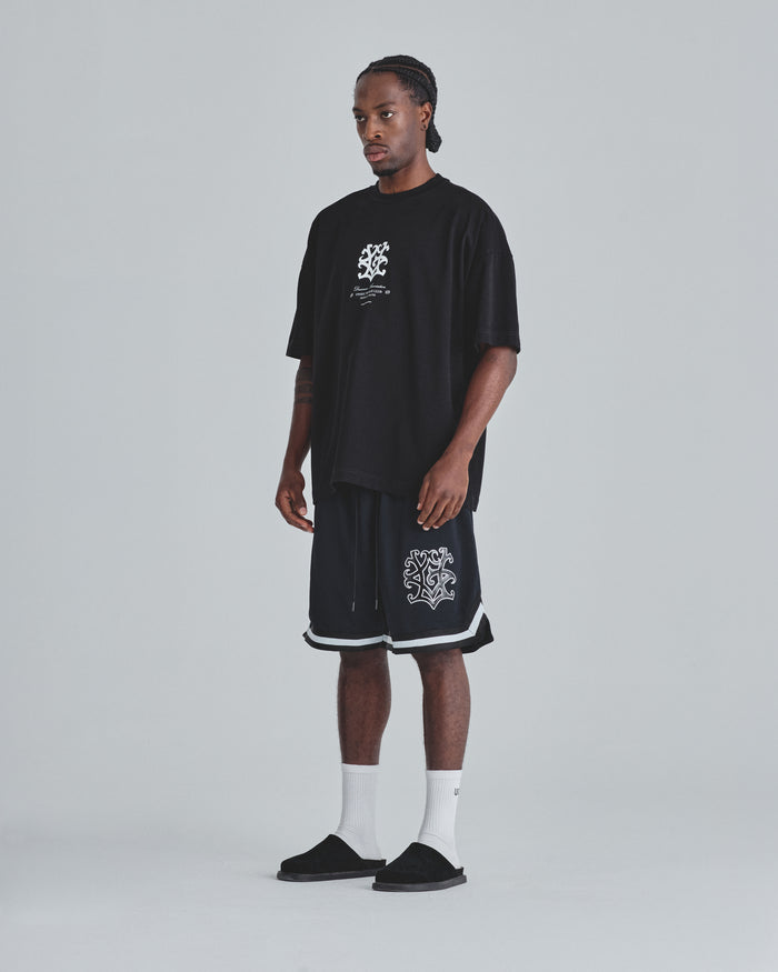 Line UG Monogram Tshirt Black