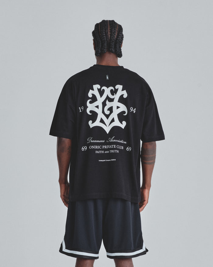 Line UG Monogram Tshirt Black