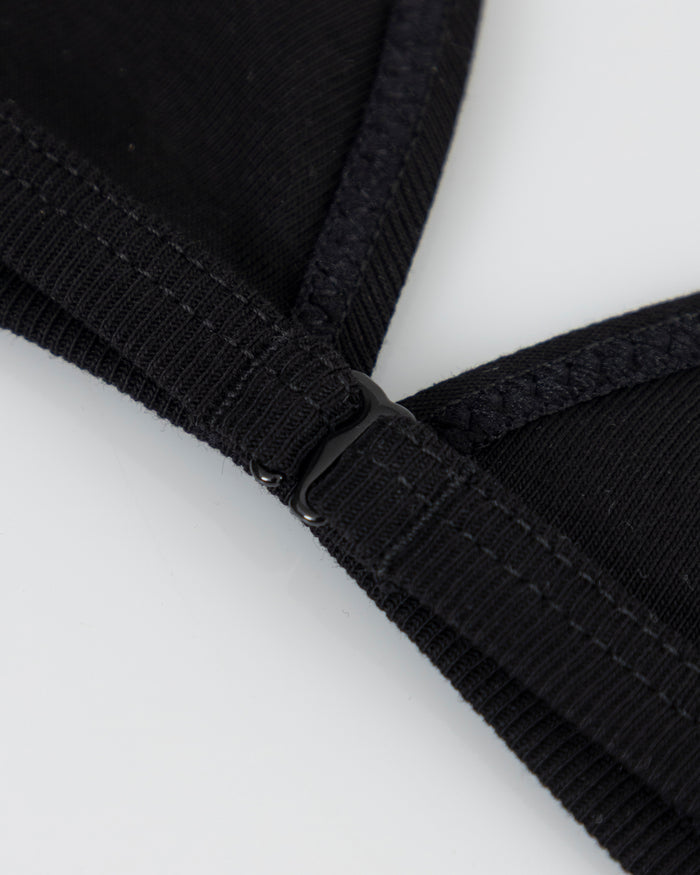 Line Undergold Studio Triangle Bralette Top Black