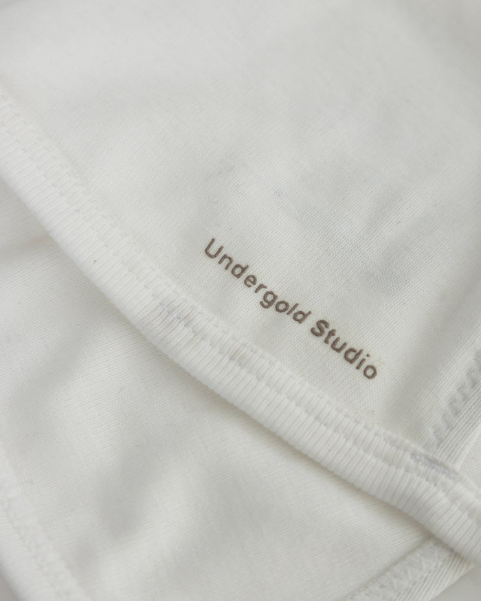 Line Undergold Studio Triangle Bralette Top White