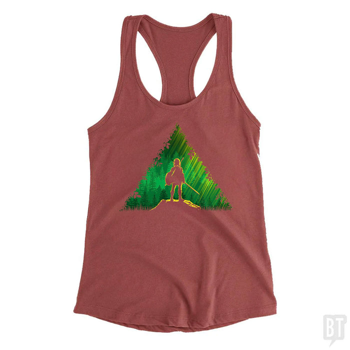 Link In A Forest Tank Top