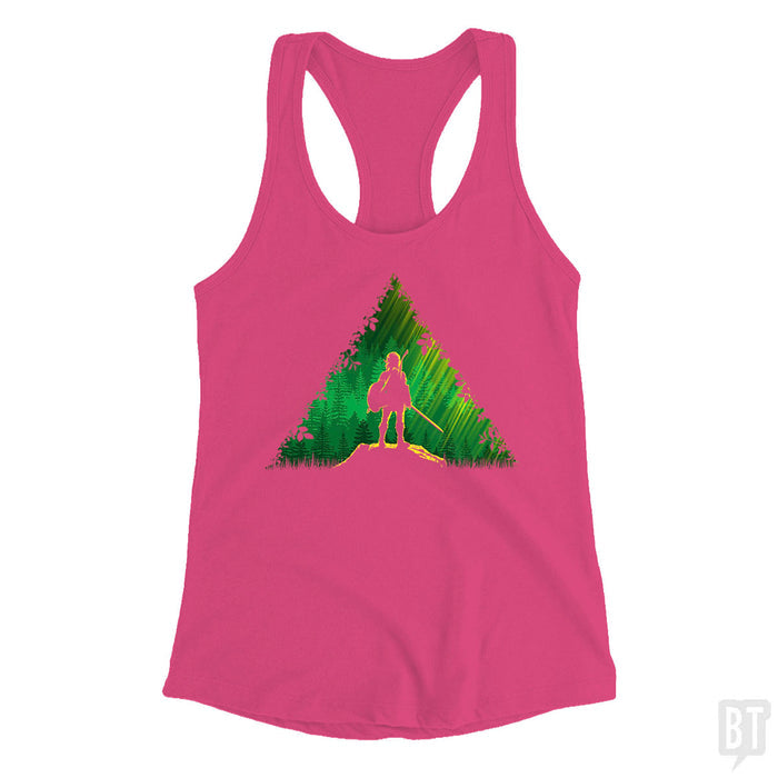 Link In A Forest Tank Top