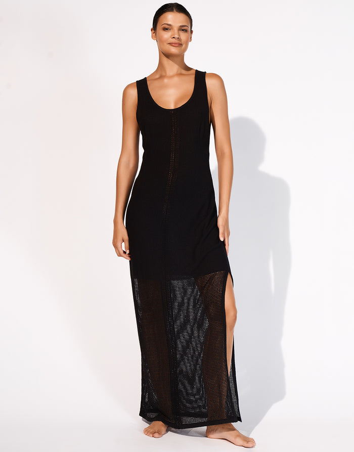 Maryan Mehlhorn Long Dress - Lava Stone - Simply Beach UK