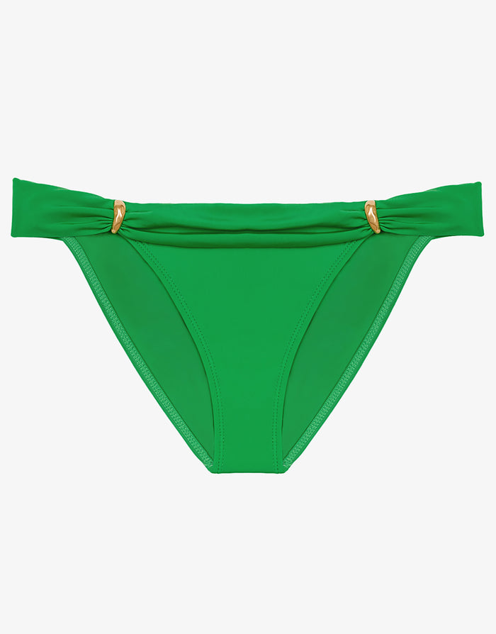 Meadow Bia Tube Full Bikini Pant - Green - Simply Beach UK
