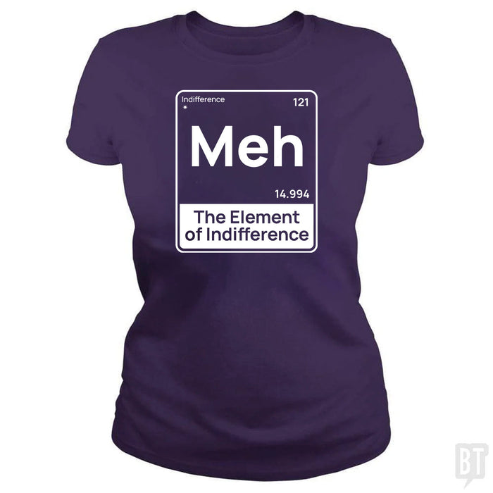 Classic Ladies Tee / Purple / S