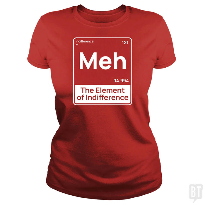 Classic Ladies Tee / Red / S