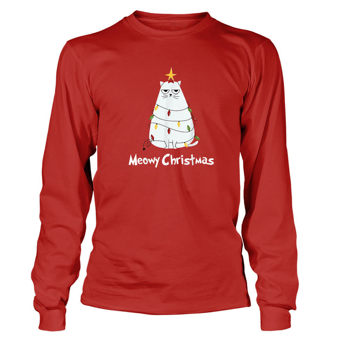 Meow Christmas - BustedTees.com