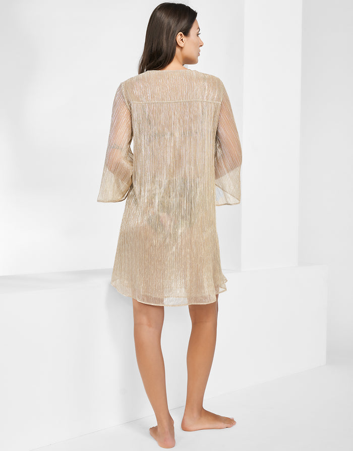 Metallic Tunic - Gold - Simply Beach UK