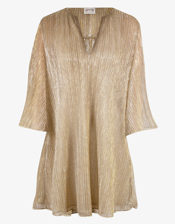 Metallic Tunic - Gold - Simply Beach UK