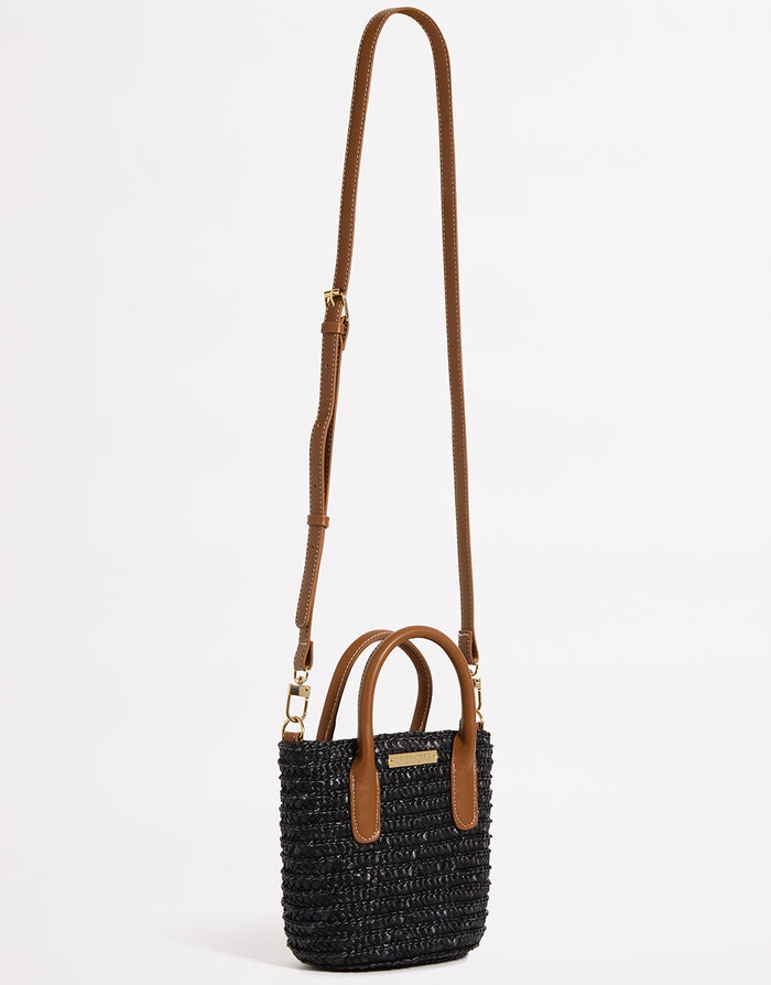 Seafolly Micro Tote Bag - Black - Simply Beach UK