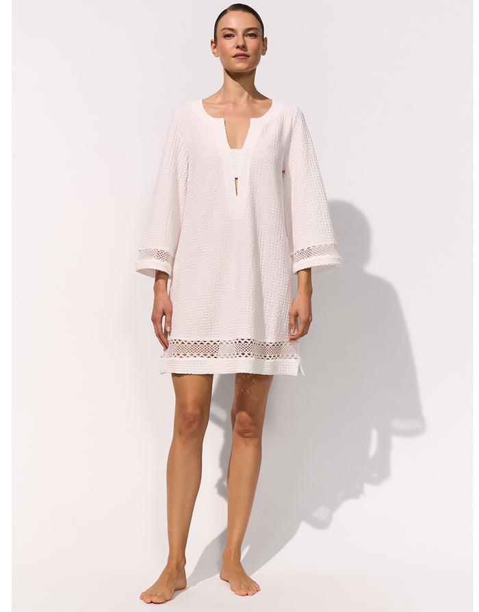 Maryan Mehlhorn Midi Tunic - White - Simply Beach UK