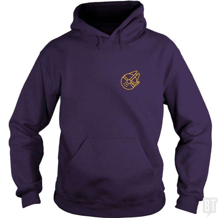 Hoodie / Purple / S