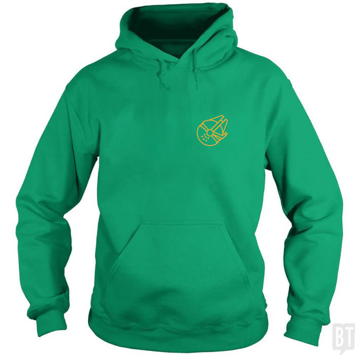 Millenium Falcon Left Chest Hoodie