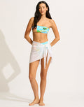Mini Sarong - White