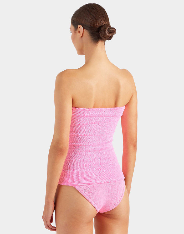 Hunza G Mini Skirt - Bubblegum - Simply Beach UK