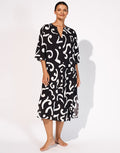 Maryan Mehlhorn Monochroma Dress - Black and Tofu - Simply Beach UK