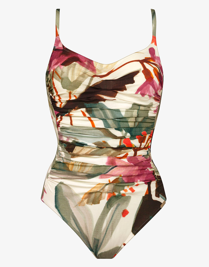 Mystic Ruched Underwired Swimsuit - Noble Exotic - Simply Beach UK