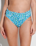 Tessy Nassau Fold Bikini Pant - Blue - Simply Beach UK