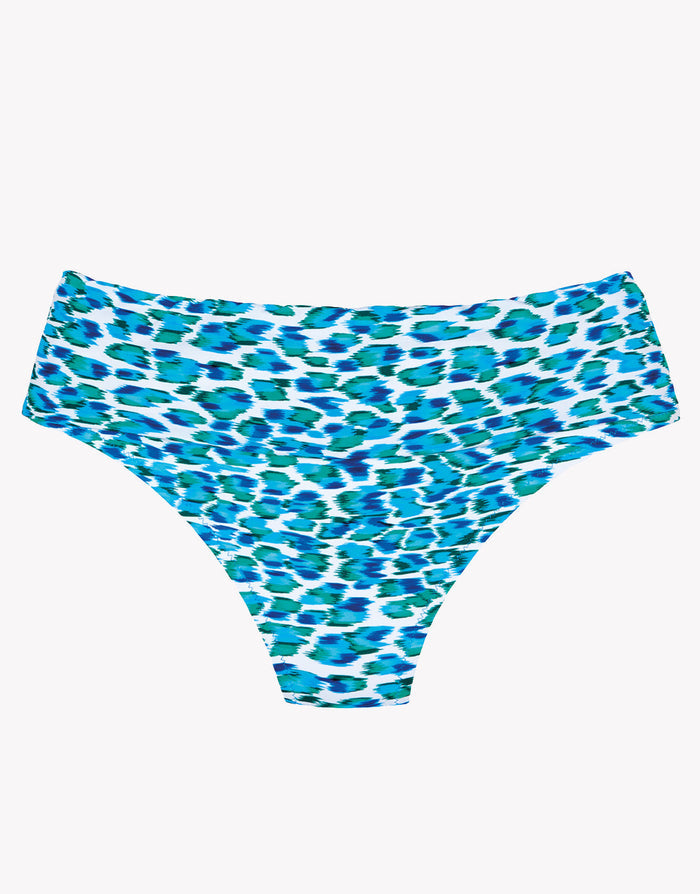 Tessy Nassau Fold Bikini Pant - Blue - Simply Beach UK