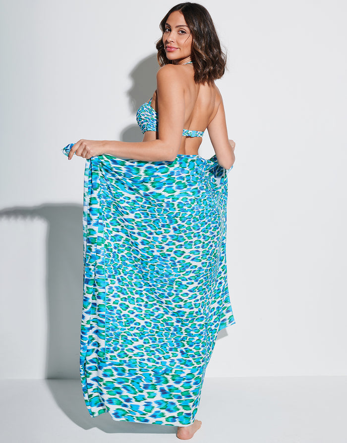 Tessy Nassau Pareo - Blue - Simply Beach UK