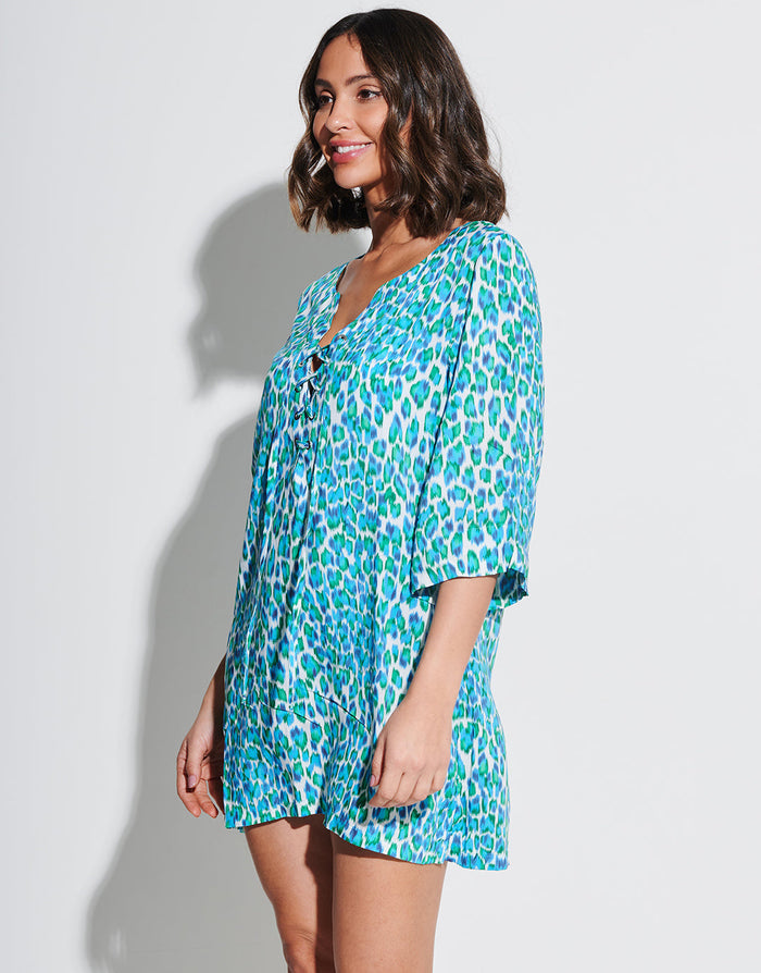 Tessy Nassau Tunic - Blue - Simply Beach UK