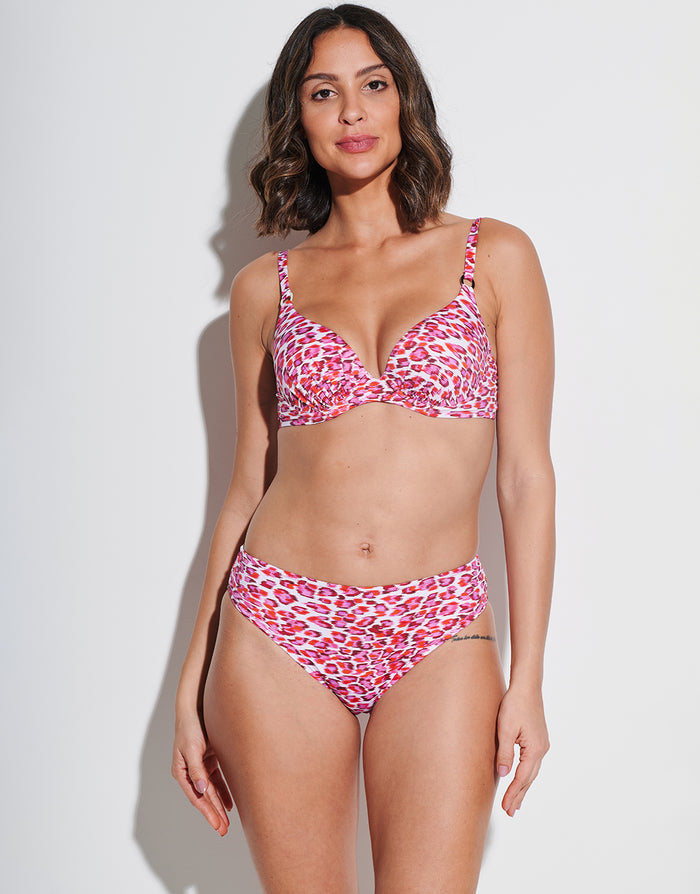 Tessy Nassau Underwired Bikini Top - Pink - Simply Beach UK