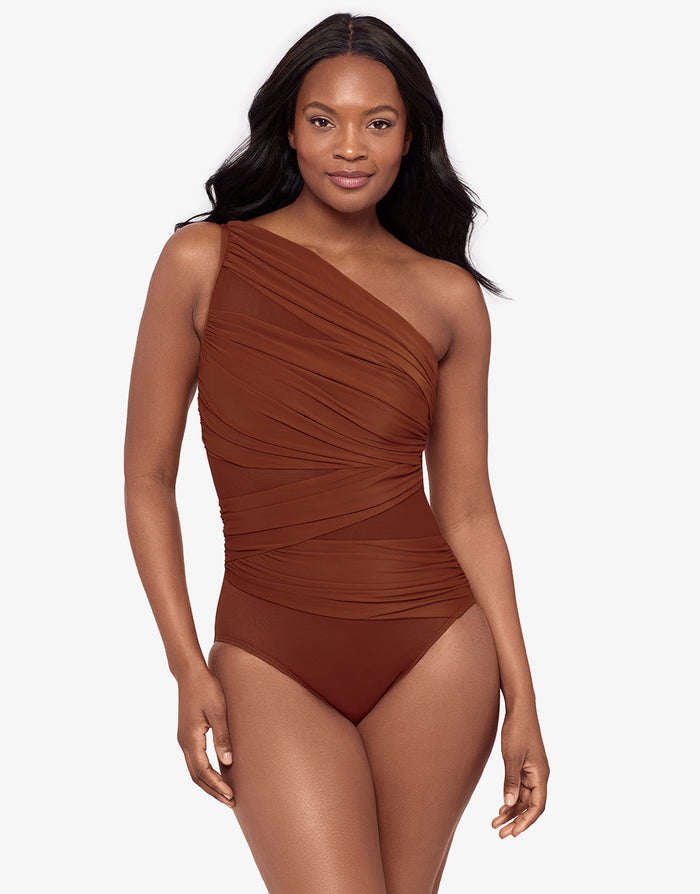 Miraclesuit Network Jena Swimsuit - Copper - Simply Beach UK