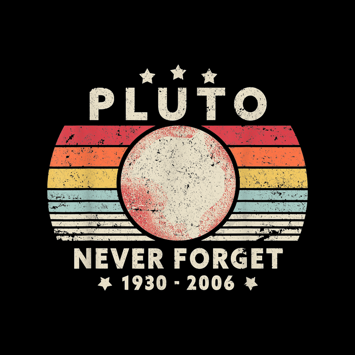 Never Forget Pluto Kids Shirt