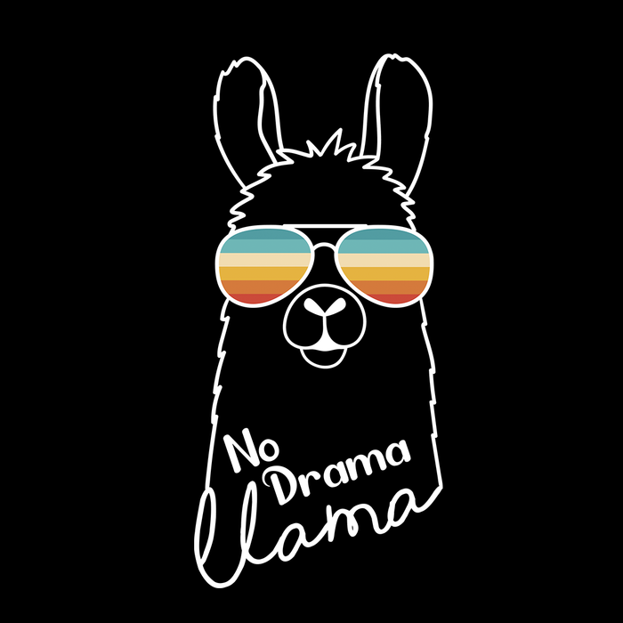 No Drama Llama Kids Shirt