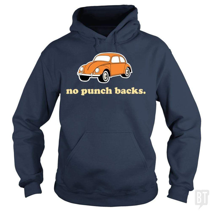 SunFrog-Busted BustedTees Hoodie / Navy Blue / S No Punch Backs